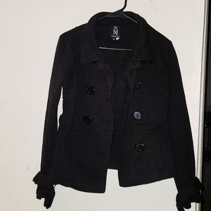 Girls coat. Size M. Black.